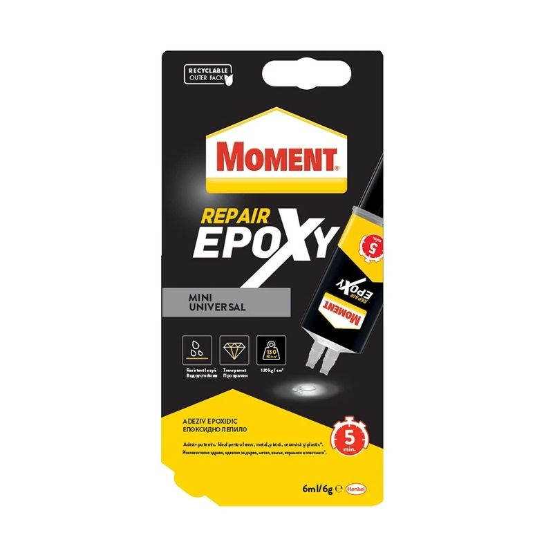 Līme epoksīda Moment Repair Universal Epoxy. 6 ml